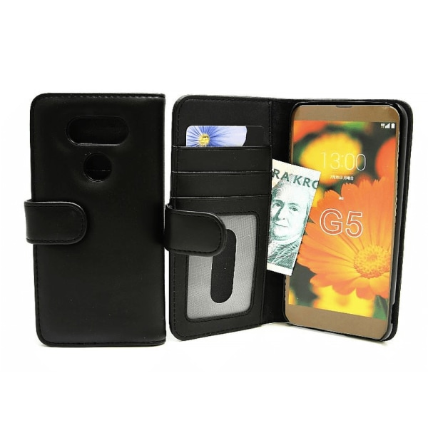 Plånboksfodral LG G5 / G5 SE (H850 / H840) Svart