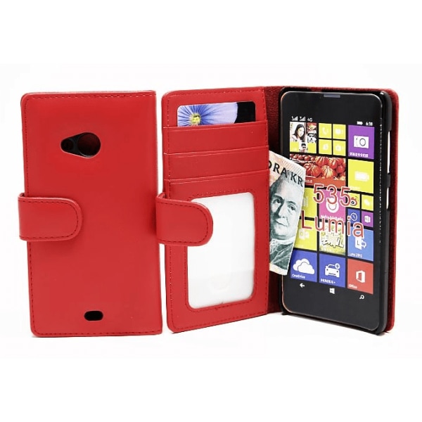 Plånboksfodral Microsoft Lumia 535 Ljusrosa