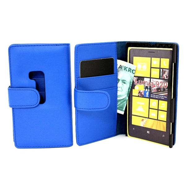 Plånboksfodral Nokia Lumia 920 Svart