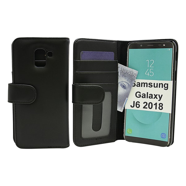 Plånboksfodral Samsung Galaxy J6 2018 (J600FN/DS) Grön