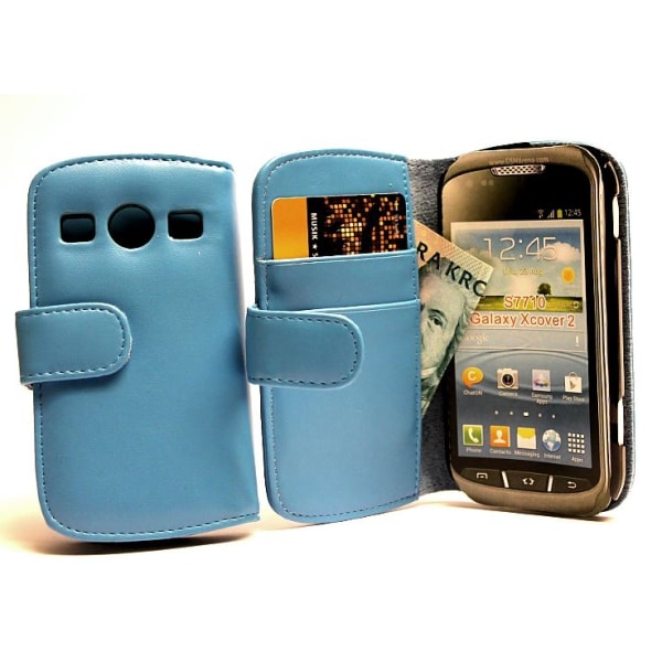 Plånboksfodral Samsung Galaxy Xcover 2 Vit