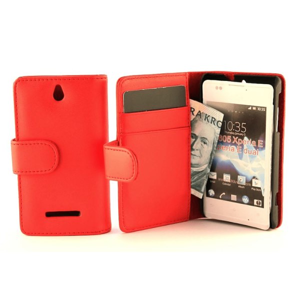 Plånboksfodral Sony Xperia E (C1605) Svart