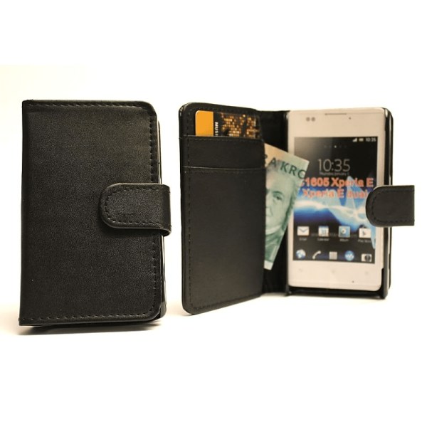 Plånboksfodral Sony Xperia E (C1605) Svart