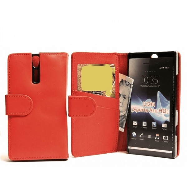 Plånboksfodral Sony Xperia S (LT26i) Svart