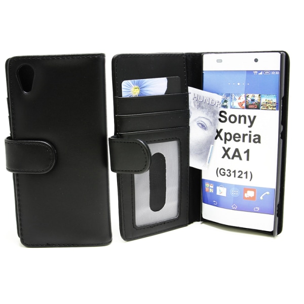 Plånboksfodral Sony Xperia XA1 (G3121) Svart
