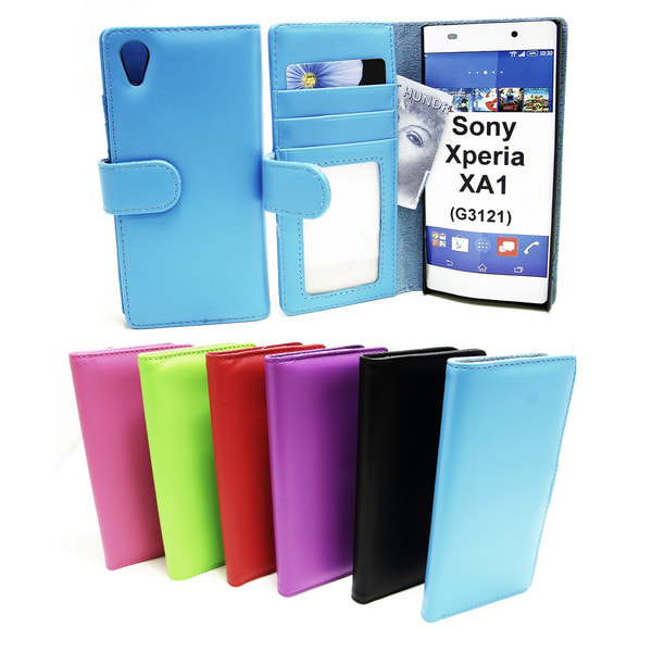 Plånboksfodral Sony Xperia XA1 (G3121) Grön