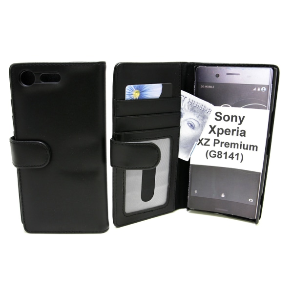 Plånboksfodral Sony Xperia XZ Premium (G8141) Ljusblå
