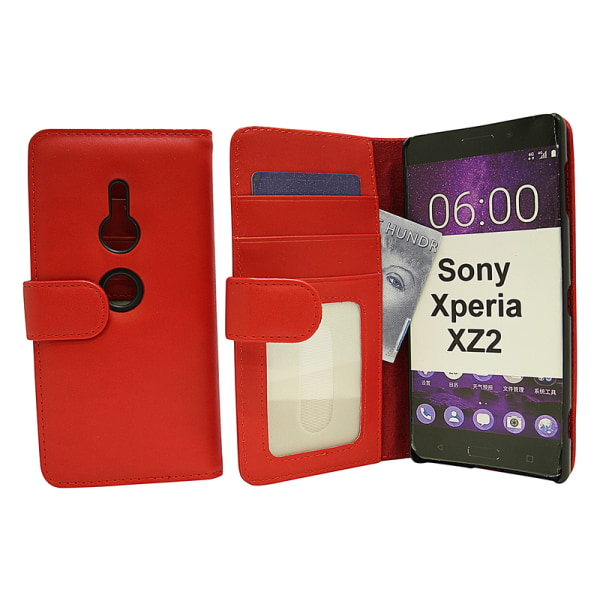 Plånboksfodral Sony Xperia XZ2 (H8266) Grön