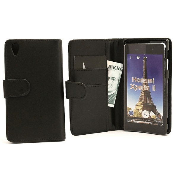 Plånboksfodral Sony Xperia Z1 (C6903,L39h) Ljusrosa