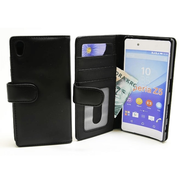 Plånboksfodral Sony Xperia Z5 (E6653) Blå