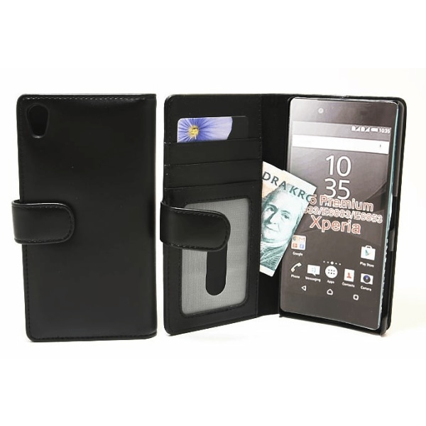 Plånboksfodral Sony Xperia Z5 Premium (E6853) Ljusblå