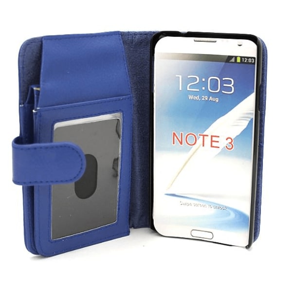 Plånboksfodral XXL Samsung Galaxy Note 3 Svart