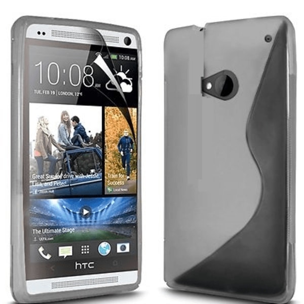 S-Line skal HTC One (M7) Vit