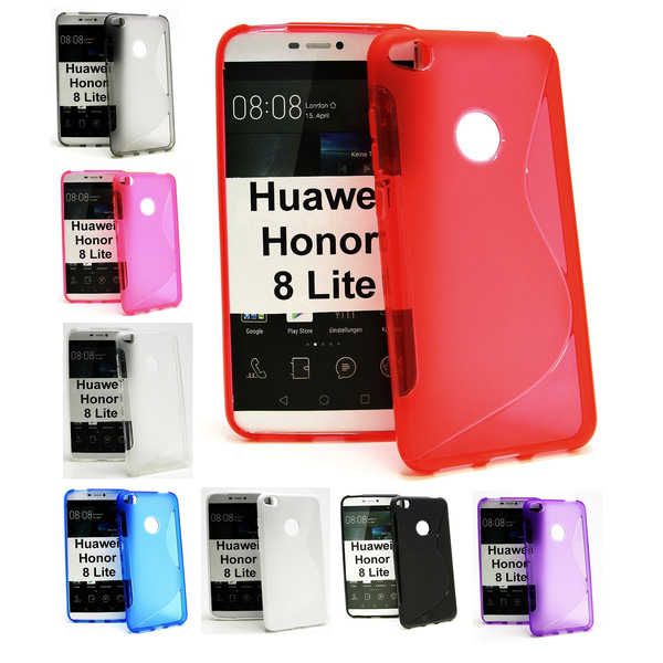 S-Line Skal Huawei Honor 8 Lite Grå