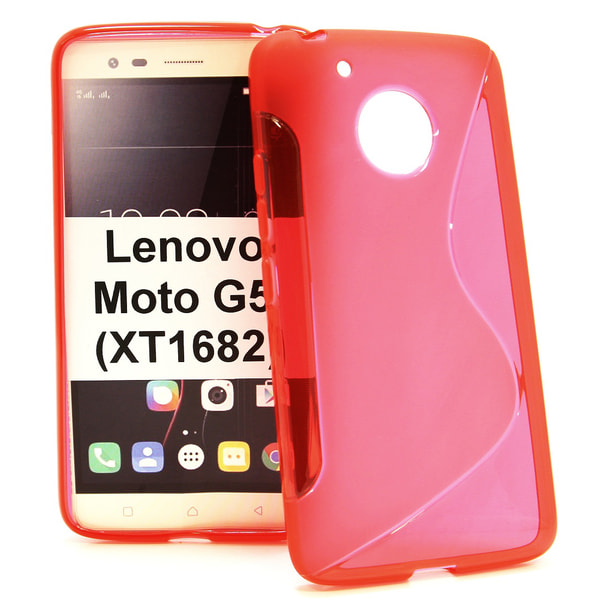 S-Line skal Lenovo Moto G5 (XT1682 / XT1676) Clear