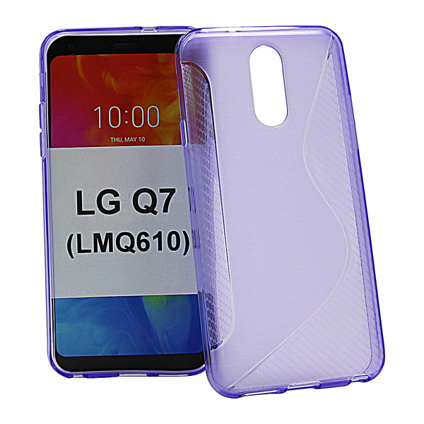 S-Line skal LG Q7 / LG Q7 Plus (LMQ610) Lila