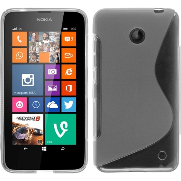 S-Line skal Nokia Lumia 630/635 Svart