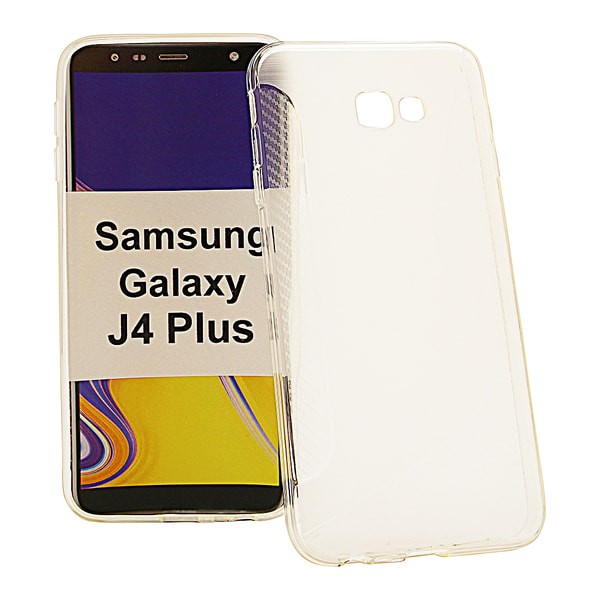 S-Line Skal Samsung Galaxy J4 Plus (J415FN/DS) Svart