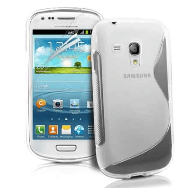 S-line skal Samsung Galaxy Trend (S7560 & s7580) Grå