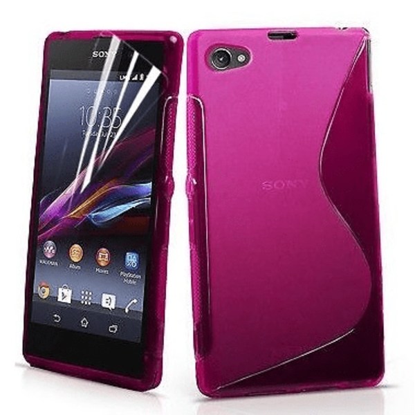 S-line skal Sony Xperia Z1 Compact (D5503) Hotpink