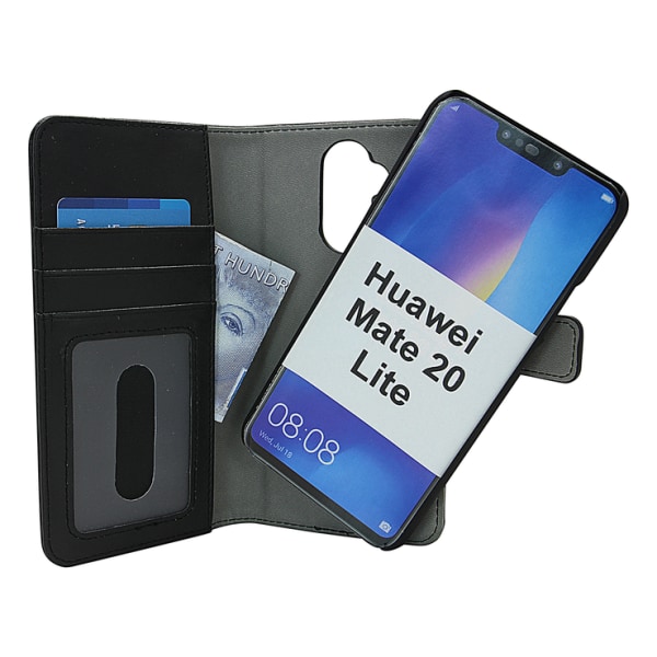 Skimblocker Magnet Wallet Huawei Mate 20 Lite Vit