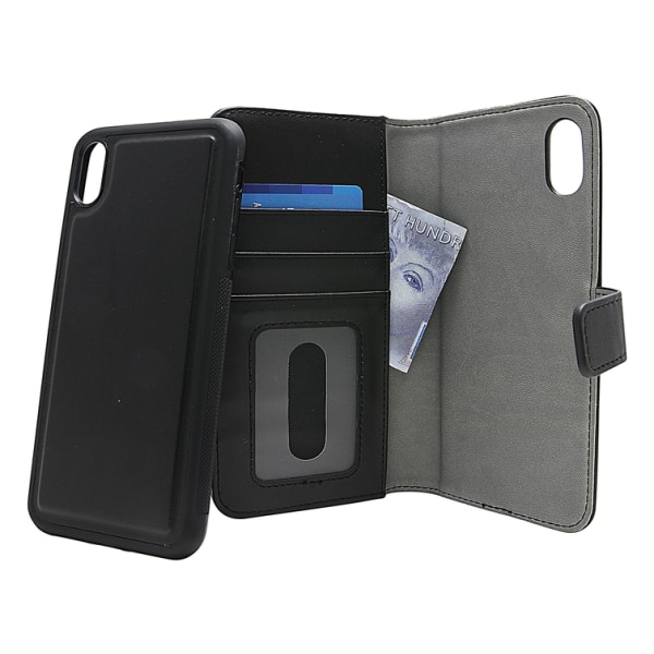 Skimblocker Magnet Wallet iPhone Xs Max Svart