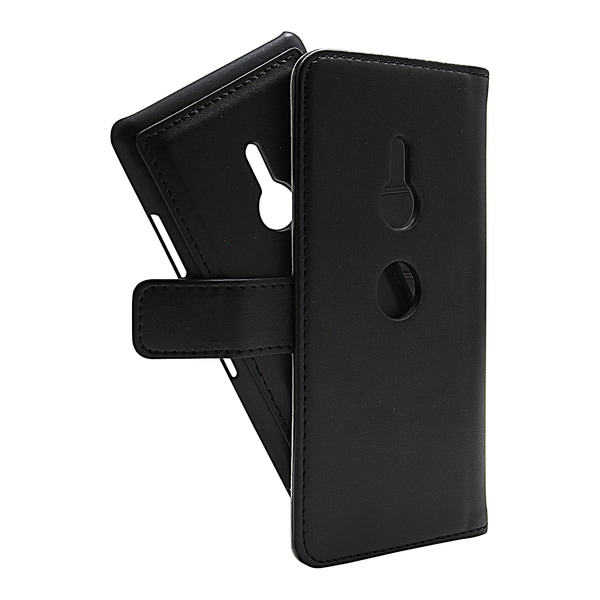 Skimblocker Magnet Wallet Sony Xperia XZ3 Lila