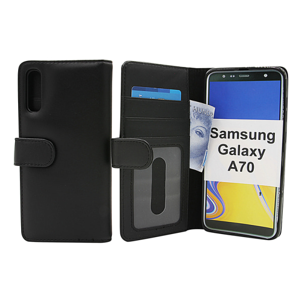 Skimblocker Plånboksfodral Samsung Galaxy A70 (A705F/DS) Lila