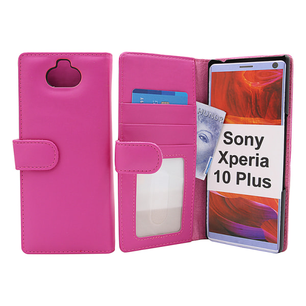 Skimblocker Plånboksfodral Sony Xperia 10 Plus Lila