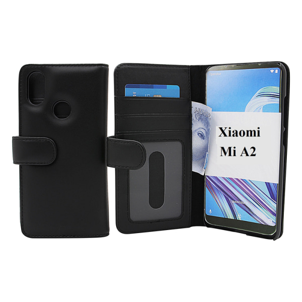 Skimblocker Plånboksfodral Xiaomi Mi A2 Lila