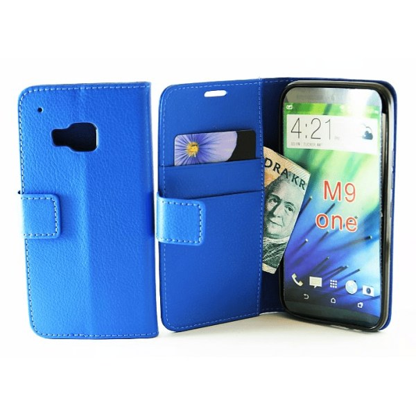 Standcase TPU wallet HTC One (M9) Vit