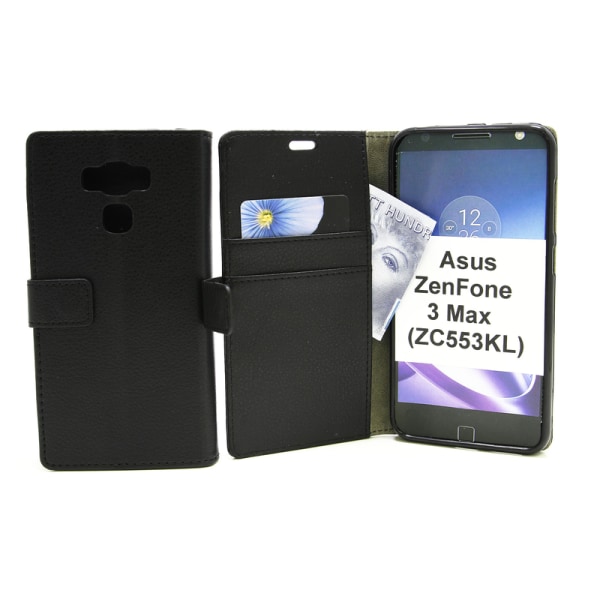 Standcase Wallet Asus ZenFone 3 Max (ZC553KL) Brun