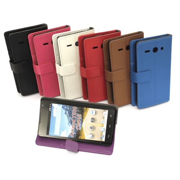 Standcase wallet Huawei Ascend Y530 Hotpink