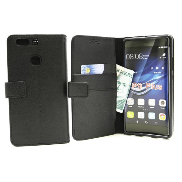 Standcase Wallet Huawei P9 Plus Blå