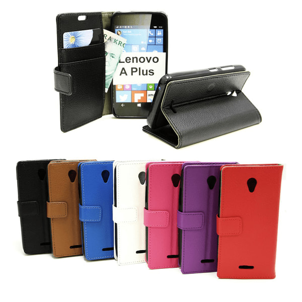 Standcase Wallet Lenovo A Plus (A1010a20) Brun