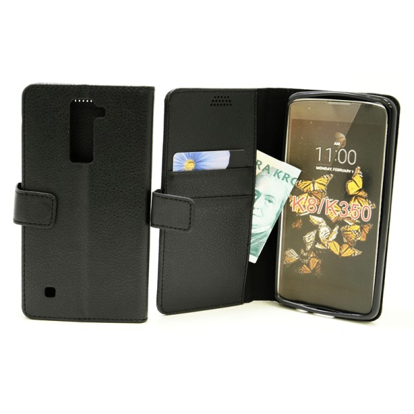 Standcase Wallet LG K8 (K350N) Blå
