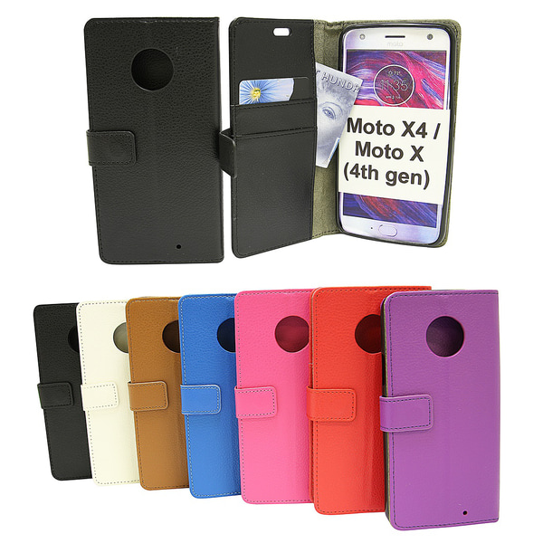 Standcase Wallet Moto X4 / Moto X (4th gen) Lila