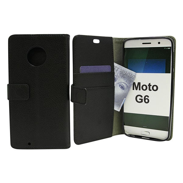 Standcase Wallet Motorola Moto G6 Lila