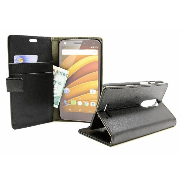 Standcase Wallet Motorola Moto X Force Blå
