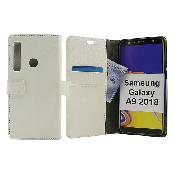 Standcase Wallet Samsung Galaxy A9 2018 (A920F/DS) Vit