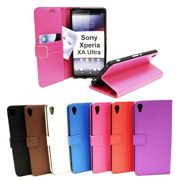 Standcase Wallet Sony Xperia XA Ultra (G3211) Hotpink