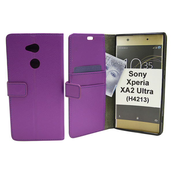 Standcase Wallet Sony Xperia XA2 Ultra (H3213 / H4213) Blå