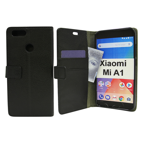 Standcase Wallet Xiaomi Mi A1 Vit