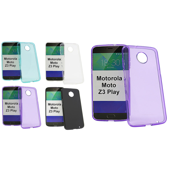 TPU skal Motorola Moto Z3 Play Aqua