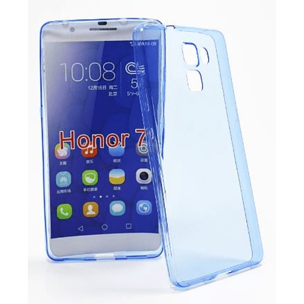 Ultra Thin TPU skal Huawei Honor 7 Hotpink