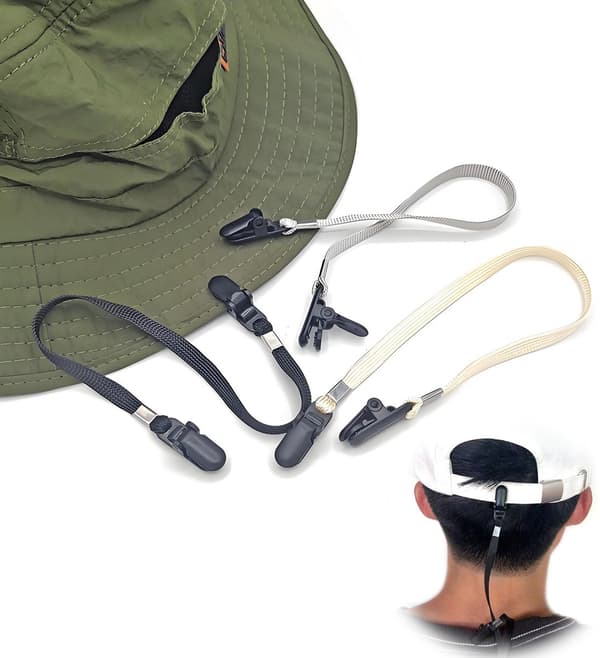 Dailygoods - Vindtäta hattklämmor - 3 delar för utomhusaktiviteter