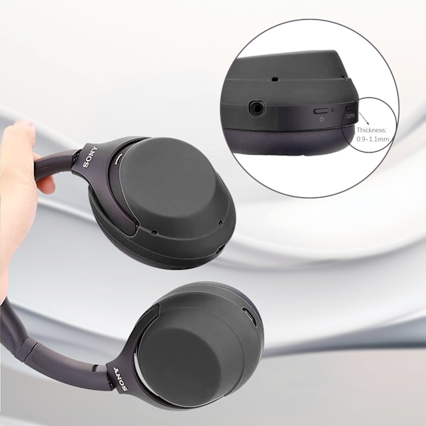Öronkuddar, skydd och huvudbandsdyna för Sony WH-1000XM3/4