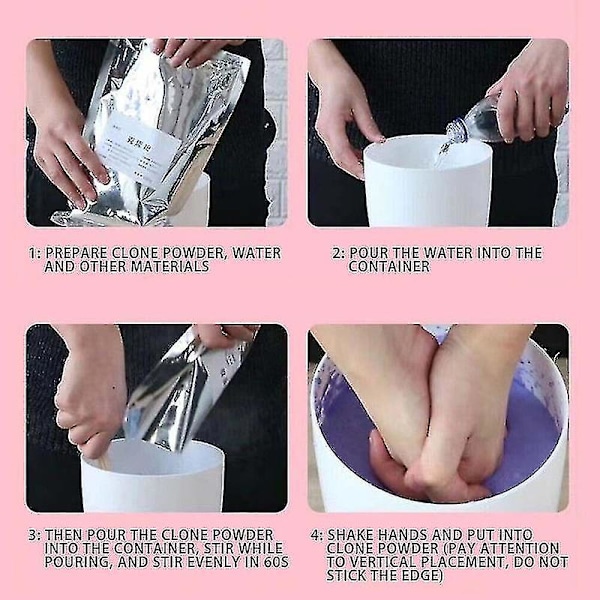 Handgjutet kit för par, vuxna, souvenir, gipsstaty, gjutning, DIY
