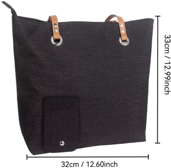 Golfbag/dryckesväska med isolering, perfekt för att hålla drycker svala under utomhuspicknickar, grå-röd