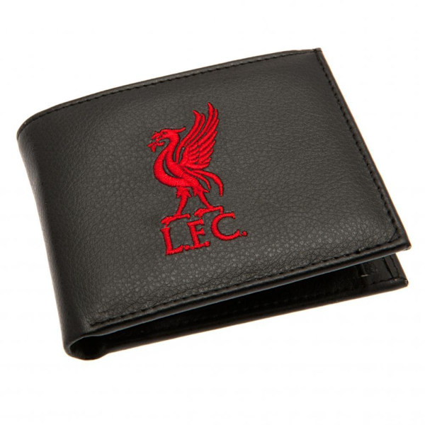 Liverpool FC Broderad Plånbok One Size Svart/Röd